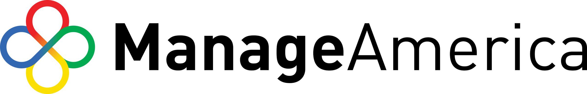 ManageAmerica REBRAND - Horizontal - Black Lettering (CMYK)